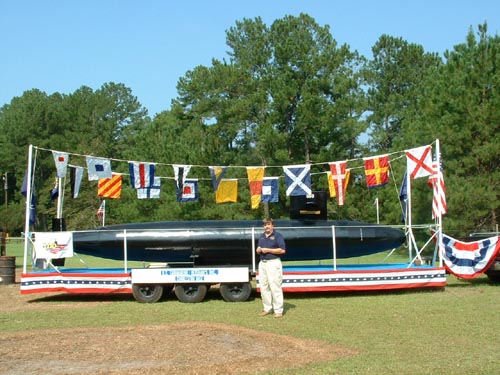 Veteran's Day float